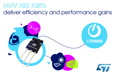 意法半导体650V高频IGBT利用最新高速开关技术