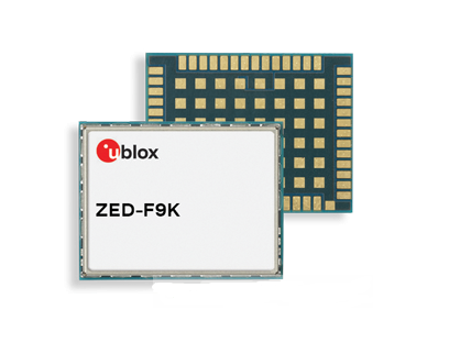 u-blox推出内建惯性传感器的ZED-F9K高精准度多频GNSS模块