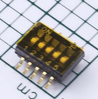 广督拨码开关_拨码开关SMD1.27mm5位低推贴胶型号