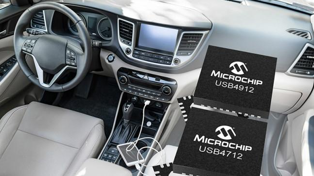 Microchip推出单端口产品USB4912和USB4712集成电路