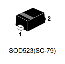 乐山无线电肖特基二极管_肖特基二极管SLRB520S-30T1G B SOD-523型号详情