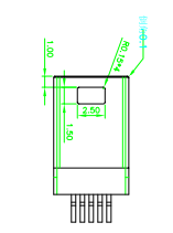 精拓金MINI USB连接器_MINI USB连接器公座5PIN 插件+贴板详情