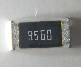 美隆贴片低阻值电阻1206 0.56Ω(560mR) ±1% 1/2W型号详情