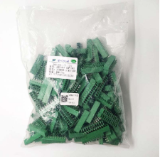 中博接线端子ZB15EDGR-3.81-10P P=3.81mm 铜 弯针详情