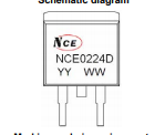 新洁能MOS场效应管NCE0224D 200V 24A型号详情