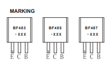 长电三极管_晶体管BF483型号详情