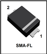 LRC肖特基二极管SM220AF 20V 2A型号